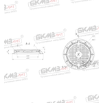 Люк чугунный тяжелый Т (С250)-1-60